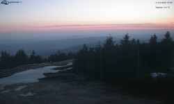 Lysá hora, pohled na západ