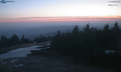 Lysá hora, pohled na západ