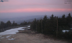 Lysá hora, pohled na západ