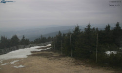 Lysá hora, pohled na západ