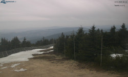 Lysá hora, pohled na západ