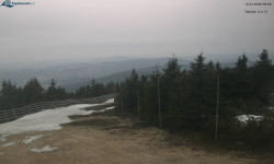 Lysá hora, pohled na západ