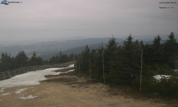 Lysá hora, pohled na západ