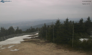 Město Rokytnice nad Jizerou - Lysá hora, pohled na západ - 12.4.2026 v 09:01 Město Rokytnice nad Jizerou - Lysá hora, pohled na západ - 12.4.2026 v 09:01