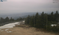 Lysá hora, pohled na západ