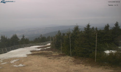 Lysá hora, pohled na západ