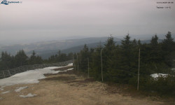 Lysá hora, pohled na západ