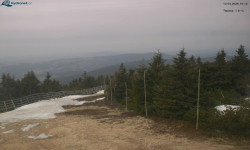 Lysá hora, pohled na západ