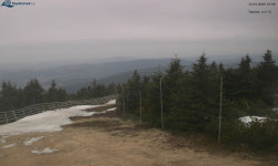 Lysá hora, pohled na západ