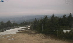 Lysá hora, pohled na západ