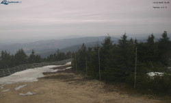 Lysá hora, pohled na západ