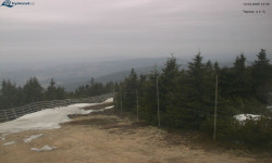 Lysá hora, pohled na západ