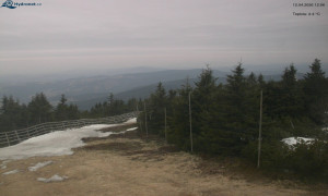 Město Rokytnice nad Jizerou - Lysá hora, pohled na západ - 12.4.2026 v 13:01 Město Rokytnice nad Jizerou - Lysá hora, pohled na západ - 12.4.2026 v 13:01
