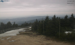 Lysá hora, pohled na západ