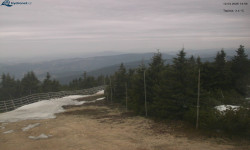 Lysá hora, pohled na západ