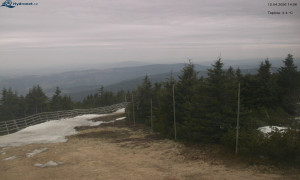 Město Rokytnice nad Jizerou - Lysá hora, pohled na západ - 12.4.2026 v 15:01 Město Rokytnice nad Jizerou - Lysá hora, pohled na západ - 12.4.2026 v 15:01