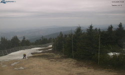 Lysá hora, pohled na západ