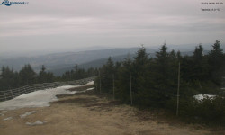 Lysá hora, pohled na západ