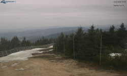 Lysá hora, pohled na západ