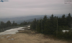 Lysá hora, pohled na západ