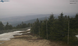 Lysá hora, pohled na západ