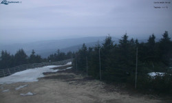 Lysá hora, pohled na západ