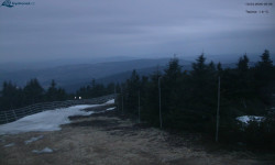 Lysá hora, pohled na západ