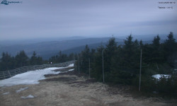 Lysá hora, pohled na západ