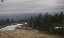 Lysá hora, pohled na západ