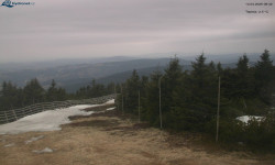 Lysá hora, pohled na západ