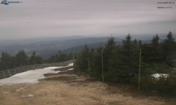 Lysá hora, pohled na západ