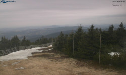 Lysá hora, pohled na západ