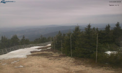 Lysá hora, pohled na západ