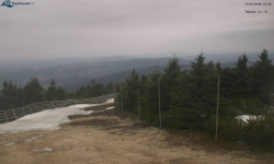 Lysá hora, pohled na západ