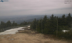 Lysá hora, pohled na západ