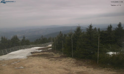 Lysá hora, pohled na západ