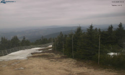 Lysá hora, pohled na západ