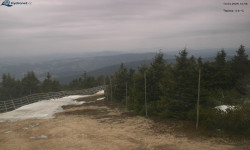 Lysá hora, pohled na západ