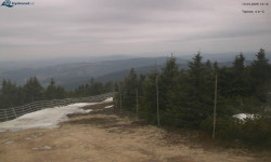 Lysá hora, pohled na západ