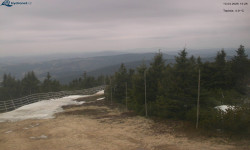 Lysá hora, pohled na západ