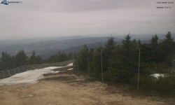 Lysá hora, pohled na západ