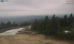 Lysá hora, pohled na západ