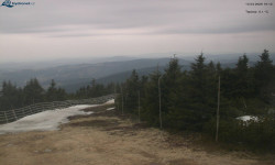 Lysá hora, pohled na západ