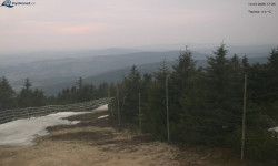 Lysá hora, pohled na západ