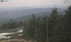 Lysá hora, pohled na západ