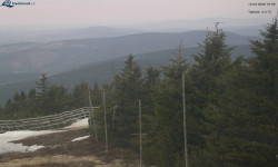 Lysá hora, pohled na západ