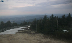 Lysá hora, pohled na západ