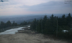 Lysá hora, pohled na západ