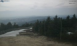 Lysá hora, pohled na západ