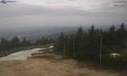 Lysá hora, pohled na západ